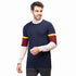 COUP Men's Textured Sweater with Crew Neck and Long Sleeves