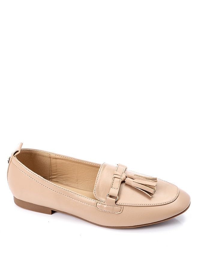 Dejavu STILETTO MULE SHOES-Nude-