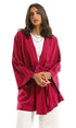 Ravin Dark Fuchsia Open Neck Cardigan - Model 97350