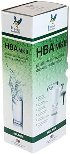 فلتر مياه الشرب المثبت على الحائط من British Berkefeld HBA MKII