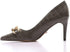 Dejavu Women's Blk-Croc Pumps