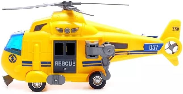 bingo City Rescue Helicopter Sound/Light - Multi-Color