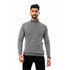 Andora Men's Knitted Ribbed High Neck Pullover Sweater