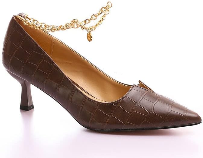 Dejavu Women's Brown Pumps