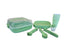 Titiz Traveling Tableware Set, 32 Pieces - Green, Made in Turkey