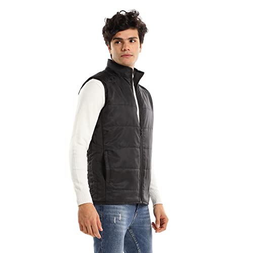 Andora Women's Unisex Solid Full Zipper Down Vest