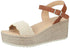 Club Aldo Faux Leather Scallop-Trim Slingback Wedge Sandals for Women