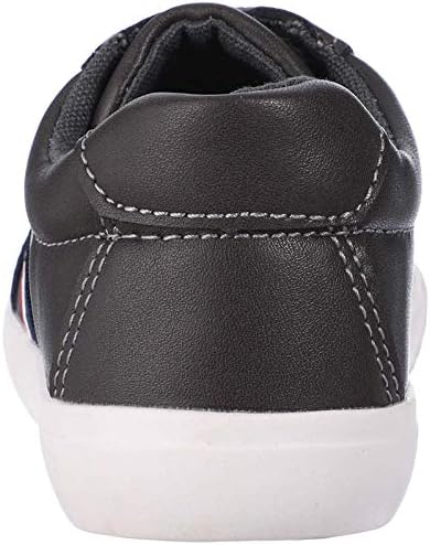 Karisma J.B Collection Faux Leather Side-Stripe Low-Top Lace-Up Shoes for Boys