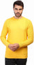 COUP Men's Solid Sweater with Crew Neck and Long Sleeves