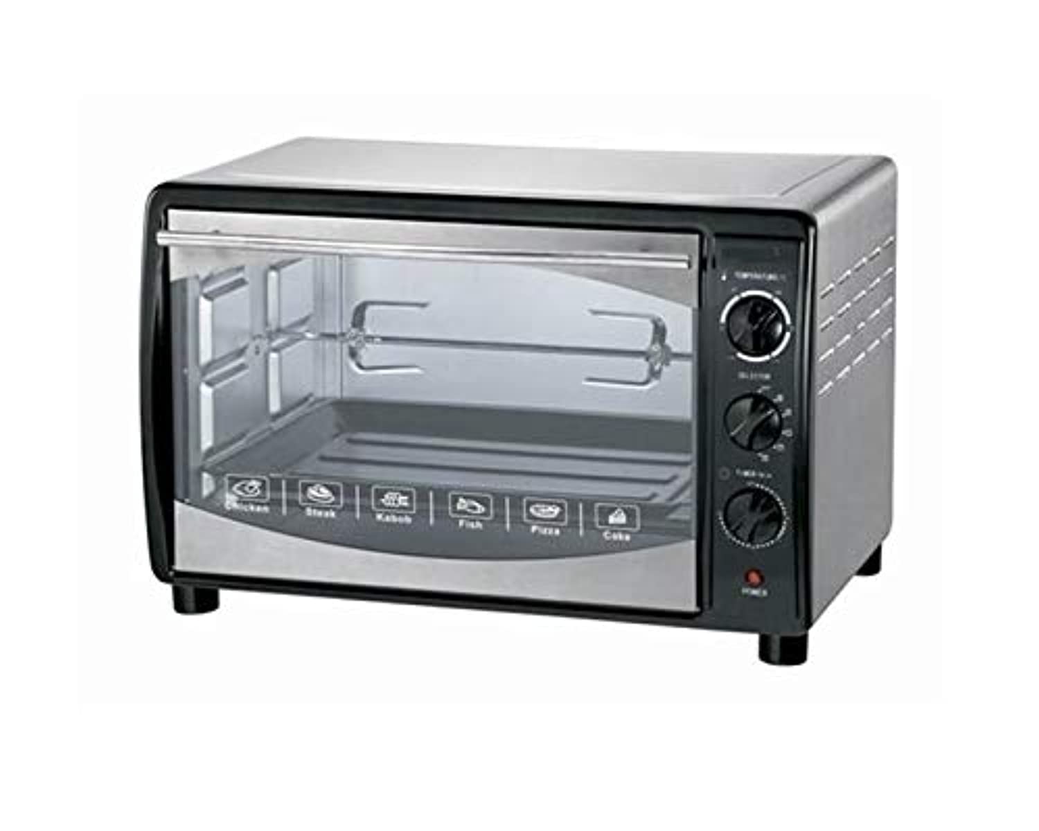 SHARP Electric Oven 42 Litre, 1800 Watt in Black With Grill and Fan EO-42K-2