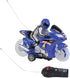 998-15A High-Speed Motorcycle Racing with Radio Control for Children - Blue and Black