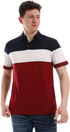 Off Cliff Men's Color Block Polo Shirt