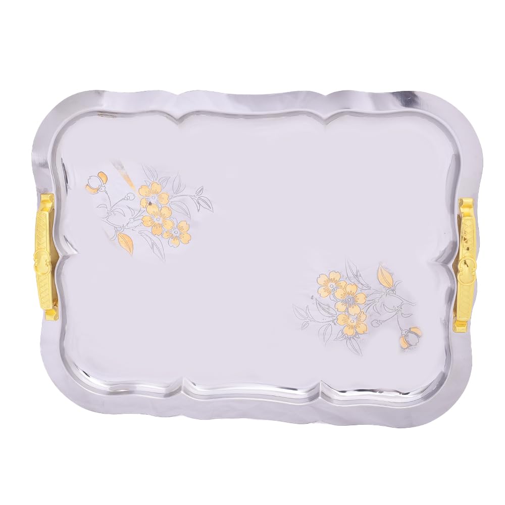 Image Group G334 Nour Stainless Steel Serving Tray - 42CM