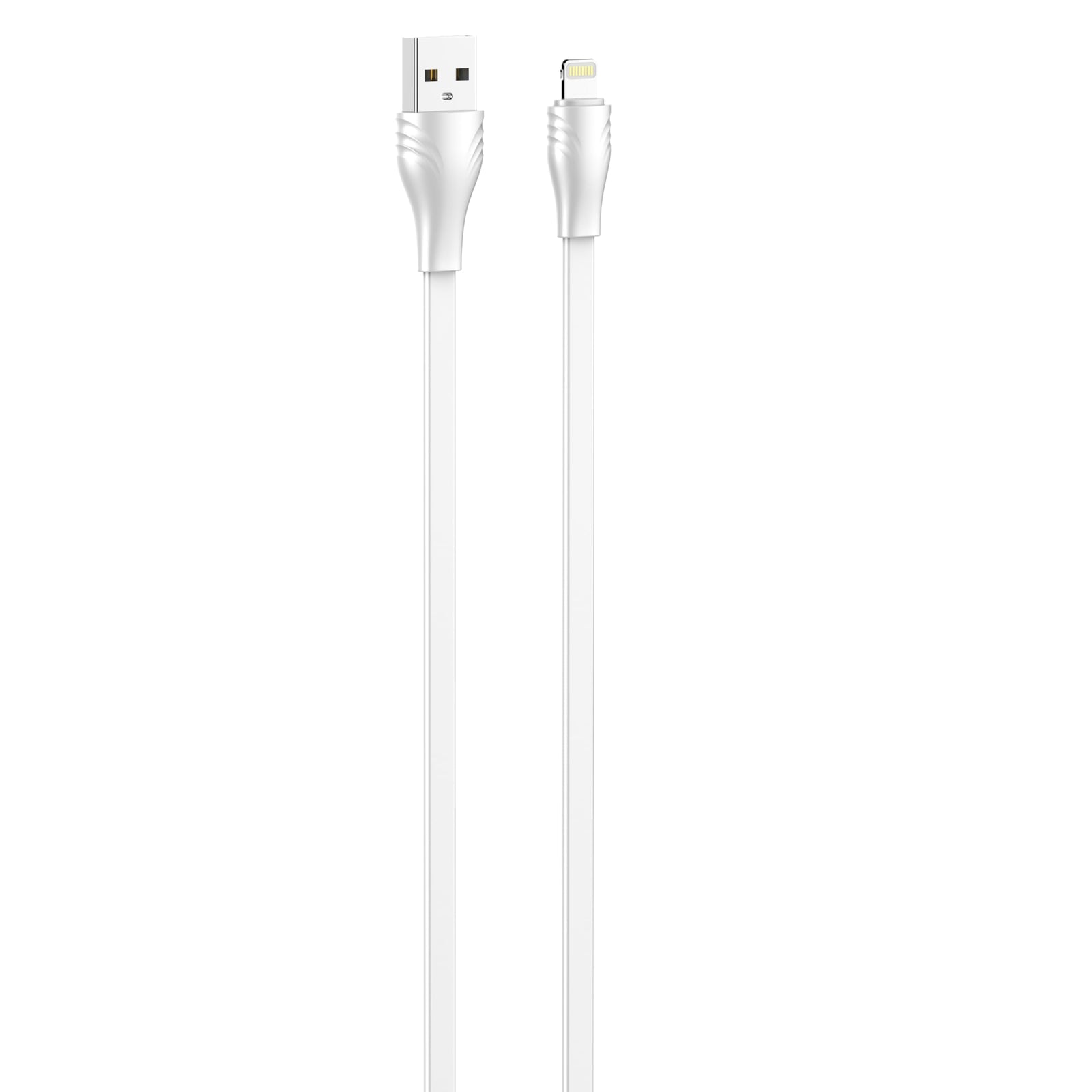 LDNIO LS553 Lightning 2.1A Fast Charging Data Cable 3M Length - White