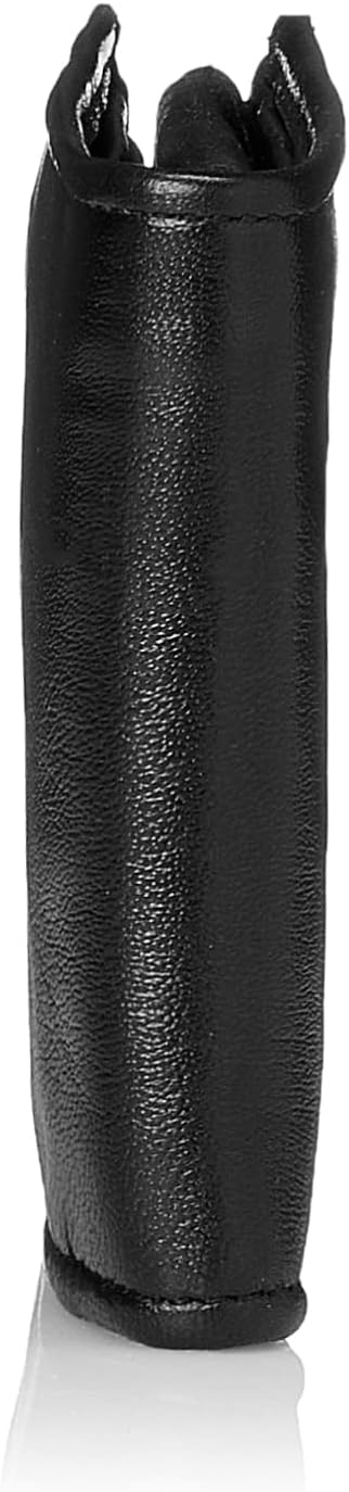 OX Black Leather Bifold Wallet for Men