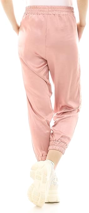 Ravin Women's Dusty Rose Side-Tape Elastic Waist Sweatpants - Style 96001