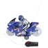 998-15A High-Speed Motorcycle Racing with Radio Control for Children - Blue and Black