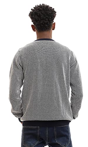 Ravin Men's 96262 Stitched Round Neck Slip-On Pullover Sweater