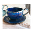 Decobate Handmade Cappuccino Cup - Navy