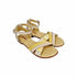 Summer Slingback Buckle Closure Flat Sandals for Girls