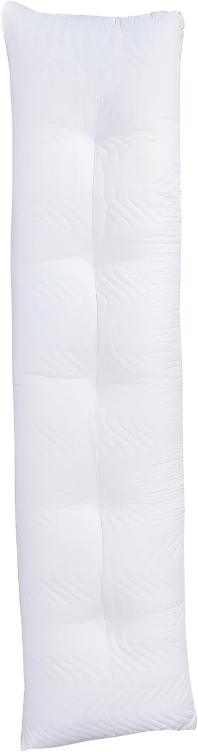 Forbid - Long Microfiber Pillow - White