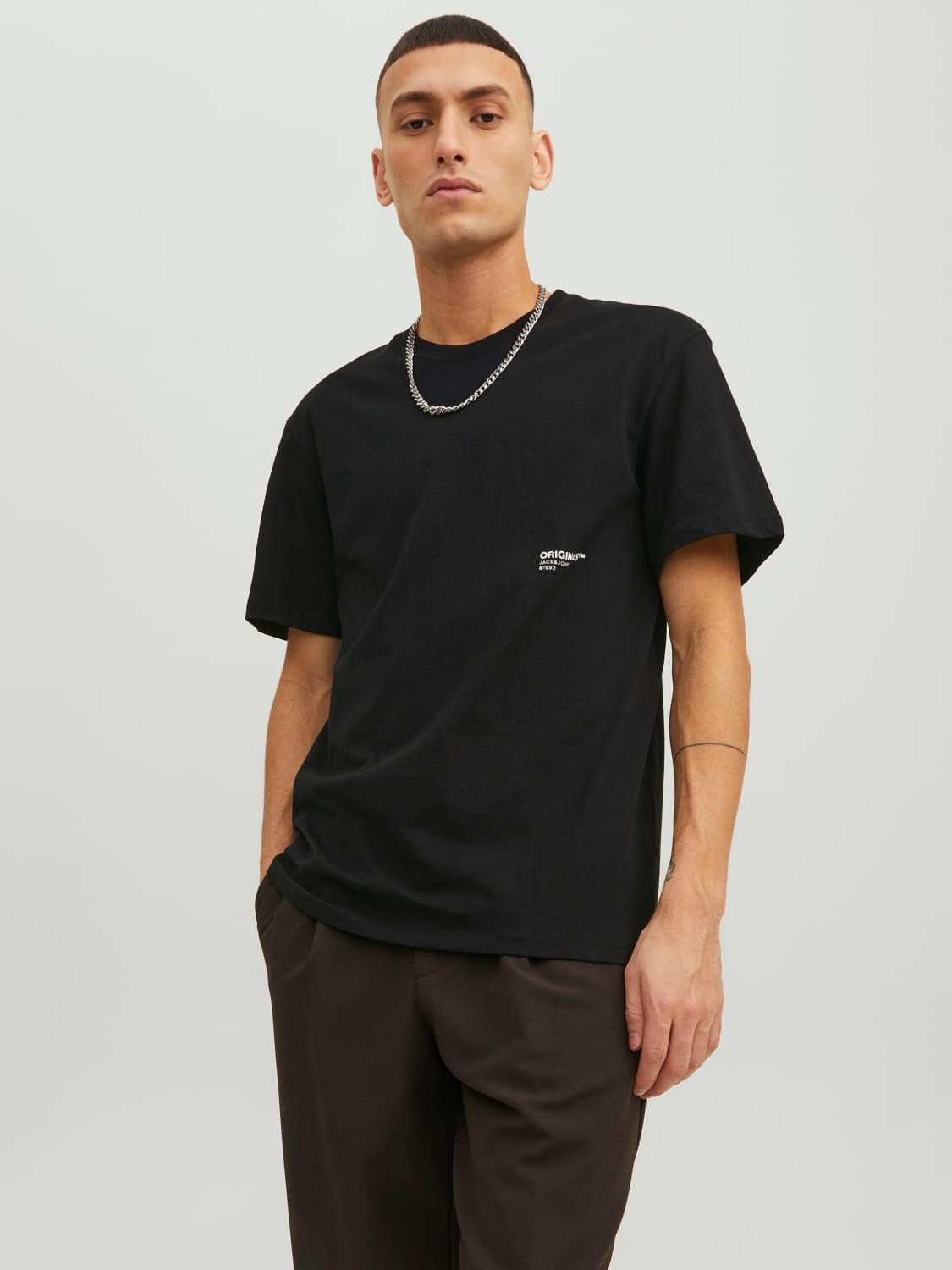 Jack & Jones Men's Jorclan Crew Neck T-Shirt