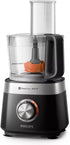 Philips Compact Food Processor - 850W, 2.1L, 31 Functions, PowerChop Technology, Black - HR7530/10