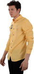 White Rabbit Men's Casual Checkered Long Sleeve Shirt