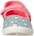 Leomil Hello Kitty Print Flat Shoes with Velcro Strap for Girls