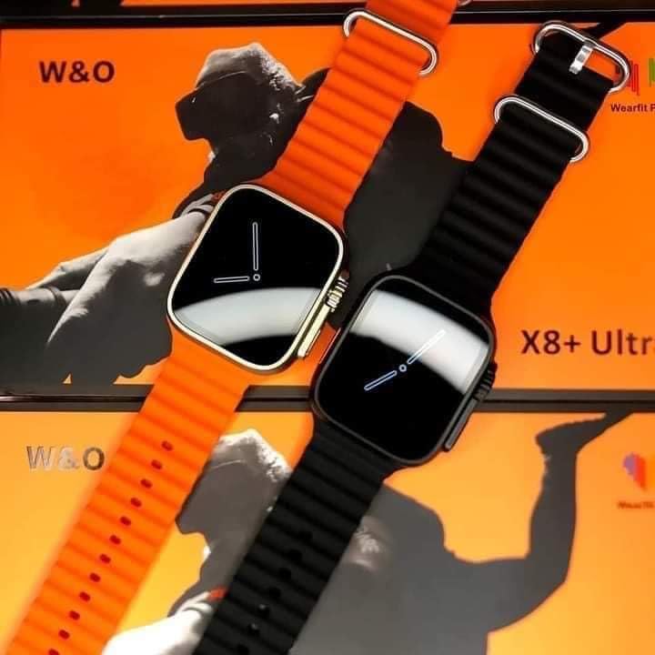 X8 Ultra Plus Smart Watch – Orange