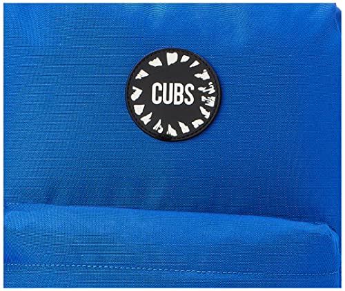 Cubs Polyester Zip-Around Front-Pocket Unisex School Backpack with Adjustable Shoulder Strap