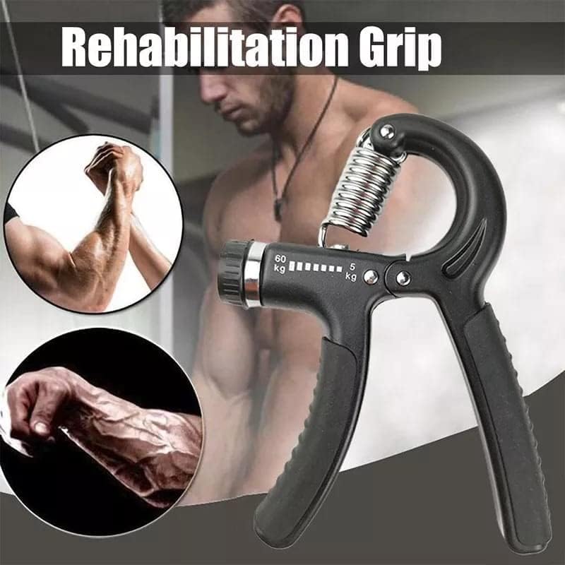 AliteSportQ Grip Strength Trainer – Adjustable Hand Grip Strengthener for Arm Muscles and Injury Recovery