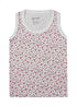 Skills Girls' Round-Neck Floral-Pattern Tank Top