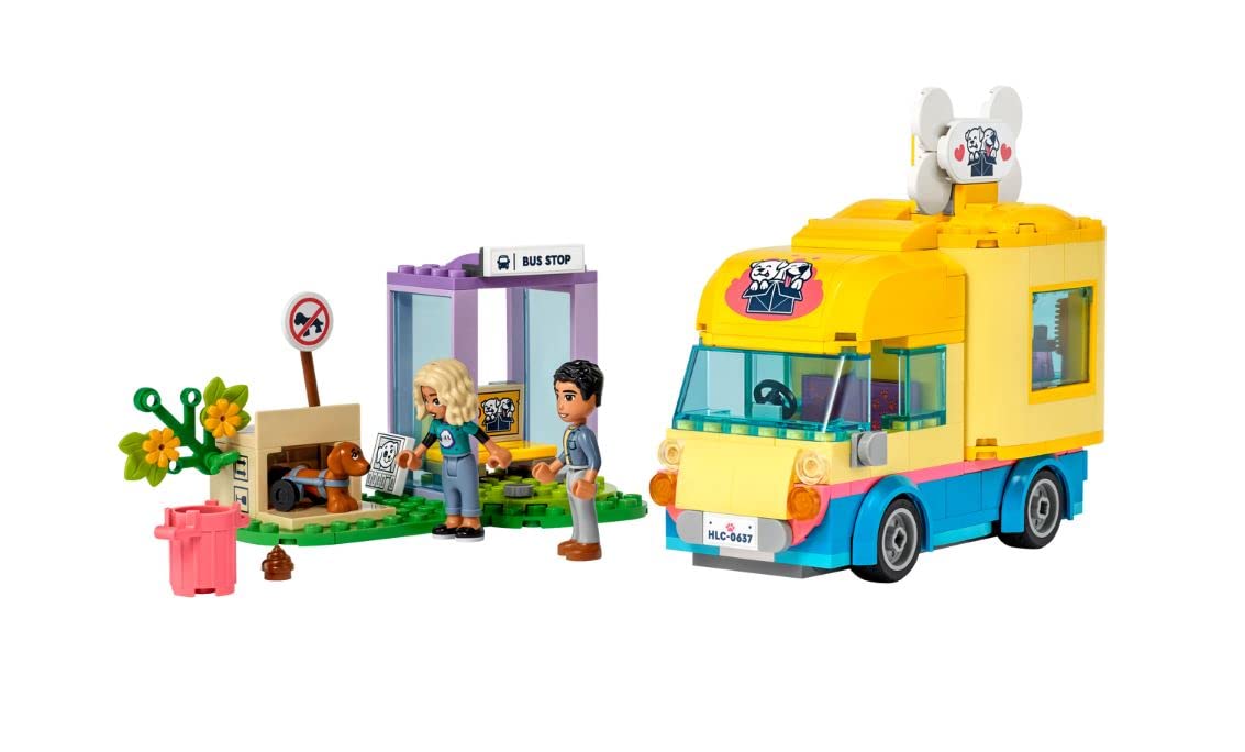 مجموعة بناء فان إنقاذ الكلاب من LEGO® Friends (300 قطعة)