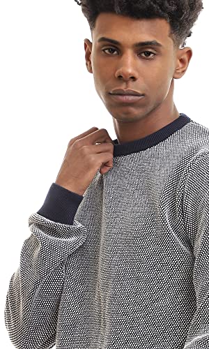 Ravin Men's 96262 Stitched Round Neck Slip-On Pullover Sweater