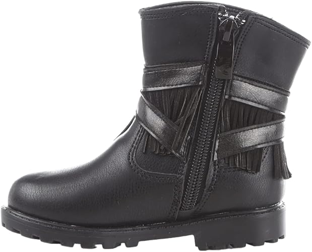 Hawsa Kids Girls' Half Boot - Black