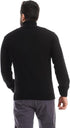 Andora Men's Long Sleeve Knitted Pullover Sweater with Zipper Closure