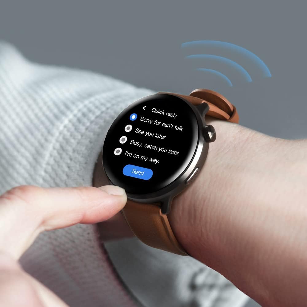 Mibro Watch Lite 2 – ساعة ذكية بشاشة AMOLED HD بحجم 1.3 بوصة، هيكل معدني، مكالمات عبر البلوتوث، وشريحة ثنائية النواة