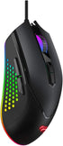 HAVIT GAMENOTE MS814 RGB Backlit Programmable Gaming Mouse - 7 Buttons, 7000 Dpi