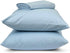 Home of Linen Flat Sheet Set - Baby Blue, Size 260 x 260 cm