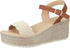 Club Aldo Faux Leather Scallop-Trim Slingback Wedge Sandals for Women