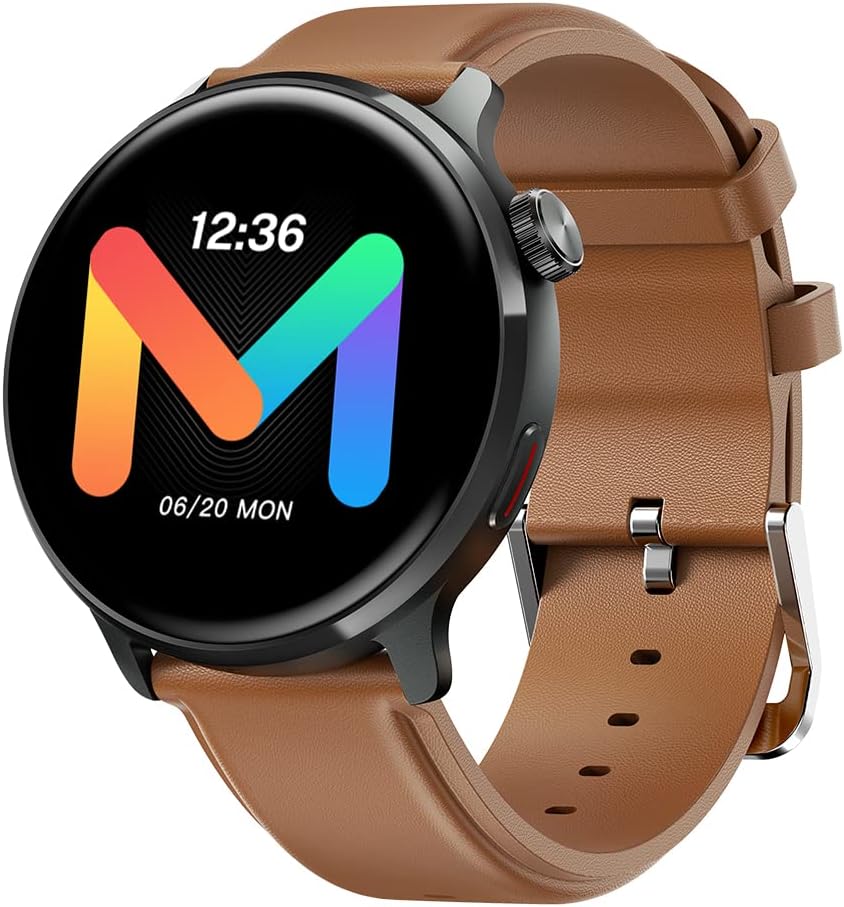 Mibro Watch Lite 2 – ساعة ذكية بشاشة AMOLED HD بحجم 1.3 بوصة، هيكل معدني، مكالمات عبر البلوتوث، وشريحة ثنائية النواة