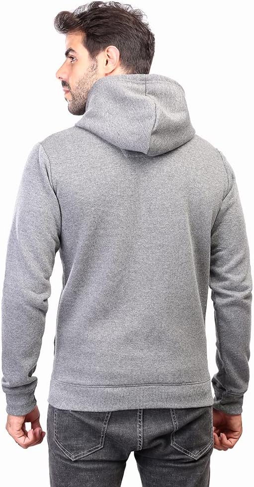 Coup Men's Slim Fit Hoodie with Zip Closure and Pockets