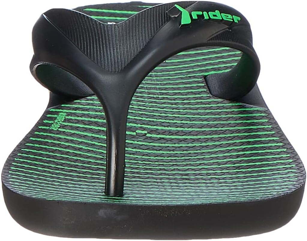 Rider Flip-Flop - Black/Black/Green