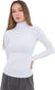 CARINA Women's Long Sleeve Microfiber High Neck Top