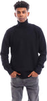 Ravin Men's 96274 Self Chevron Pullover with Turtle Neck Sweater