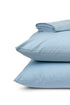 Home of Linen Flat Sheet Set - Baby Blue, Size 260 x 260 cm