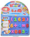 Happy Board with 10 Numbers and 5 Math Signs - Set of 19 Pieces for Kids - Multi Color