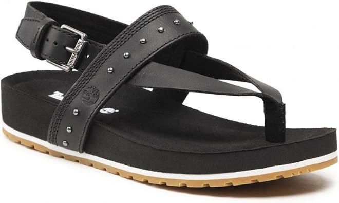 Timberland womens Malibuwaves Ankl Blk Sandal