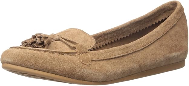 Crocs Lina Tassel-Detail Flat Shoes For Women - Camel